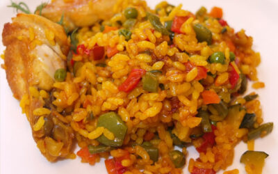 Alitas Pechugon con Arroz
