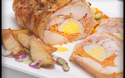 Arrollado de pollo Pechugon