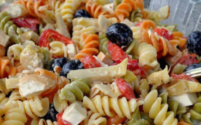 Ensalada de Pasta Fría con Pechugon picado