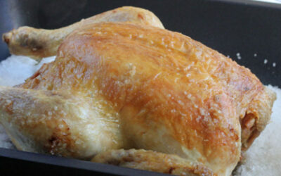 Pollo a la sal