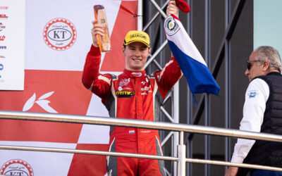 Joshua Duerksen, el primer trofeo de este año