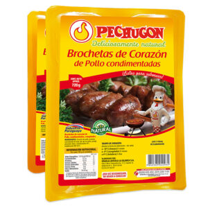 Brochetas de corazón