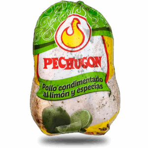 Pollo Entero Cond. fresco y congelado al limón y especias