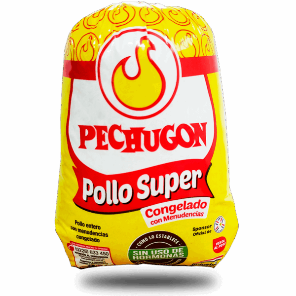 Pollo Entero Super Congelado con Menudencias