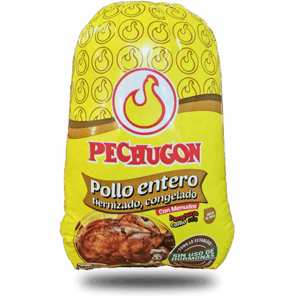 Pollo Entero tiernizado congelado