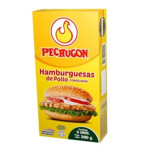 Hamburguesa de pollo congeladas 6 unidades