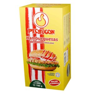 Hamburguesa de pollo congeladas 12 unidades