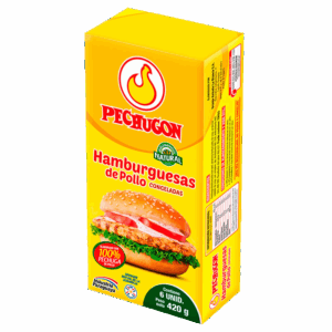 Hamburgesas de Pollo Congeladas 420g