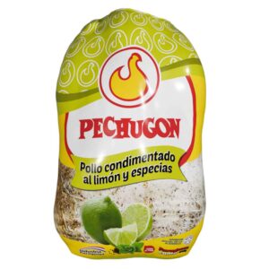 Pollo condimentado al limón y especias